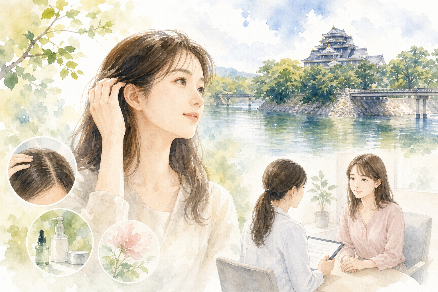 なぜ岡山の沼田エリアから薄毛治療を受けられるのか