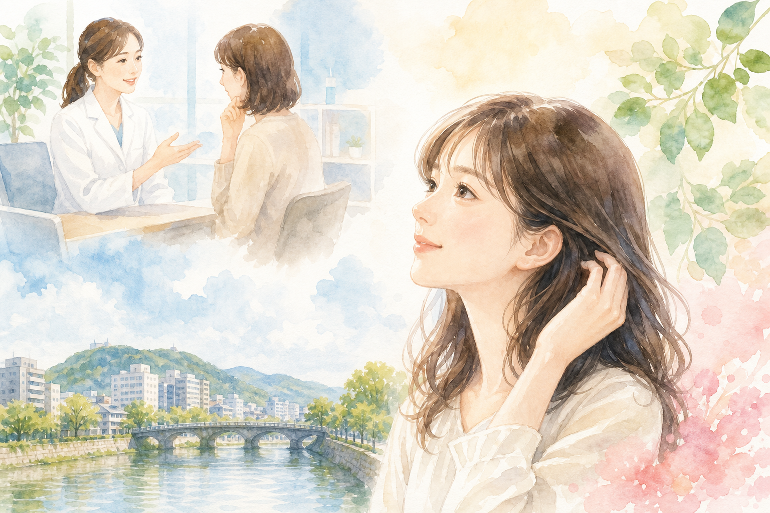 岡山で女性の薄毛治療を受ける場合の具体的なポイント3つ