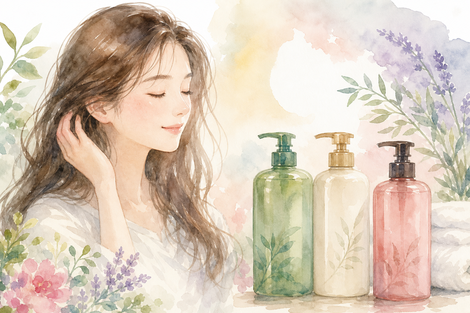 薄毛が気になる女性におすすめの市販シャンプー3選